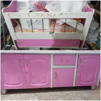 کمد و دولاب و تخت خواب نوزاد|تخت و صندلی بچه|رامهرمز, |دیوار