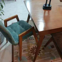 میز غذاخوری ۶نفره چوب راش|میز و صندلی غذاخوری|همدان, |دیوار