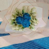 گل پول وا روبان|گل مصنوعی|شوشتر, |دیوار