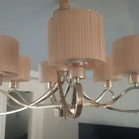 سه عدد لوستر استیل|لوستر و چراغ آویز|تهران, شهرک مخابرات|دیوار