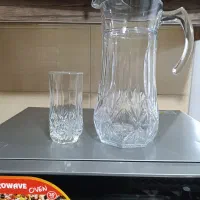 پارچ و لیوان فرانسه|ظروف سرو و پذیرایی|ری, شهید بهشتی|دیوار