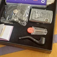 فندک زیپو اصل با جعبه وبنزین