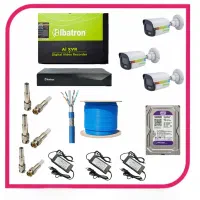 باندل دوربین مداربسته با کیفیت آلباترون رنگی باصدا