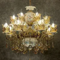 تولید انواع لوسترهای برنز و ترکیبی برنز و.. رستمی