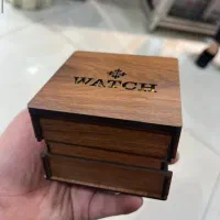 جعبه ساعت چوبی