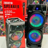 اسپیکر حرفه ای چمدانی zqs8210