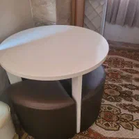 میز چهار نفره گرد