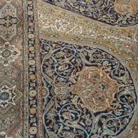 دوتخته فرش ماشینی ۹متری با دوعدد پشتی|فرش|خشکبیجار, |دیوار