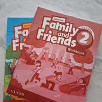 کتاب family and friends 2 به همراه کتاب کار