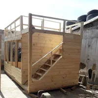 ساخت آلاچیق چوبی و کلبه و تخت های سنتی