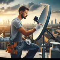 نصب انواع انتن تلویزیون ونصب براکت تلویزیون رویه