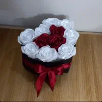 شیک کادو بده گل های روبانی و مخملی و..‌