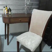 میز آرایش با صندلی