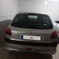 پژو ۲۰۶ مدل ۸۴ رنگ نقره ای|خودرو سواری و وانت|شهرکرد, |دیوار