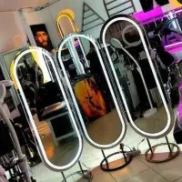 اینه های بلک لایت دفورمه دیواری|آینه|اصفهان, ناصرخسرو|دیوار