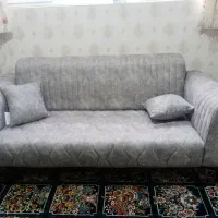 مبل هشت نفره تمیز،درحد 6ماه استفاده،شده