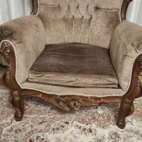 مبل استیل ۹نفره به همراه میز نهار ۸نفره