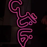 نئون لوازم خانگی پیتزا نیم متری