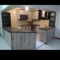 ۳ دست کابینت تمام ام دی اف با هود سینک گاز نو