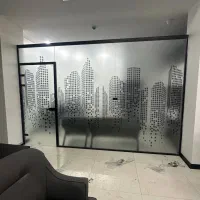 برچسب سندبلاست شیشه مات برند آپروما عرض ۱۰۷