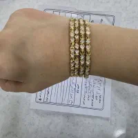 چهار عدد النگو گل مریم بسیار زیبا