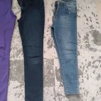 شلوار جین و کتان های رنگی سایز ۳۸|لباس|تهران, جنت‌آباد مرکزی|دیوار