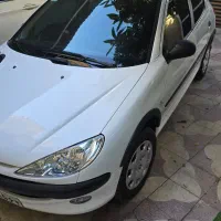 پژو ۲۰۶ سفید مدل ۴۰۱ بکر