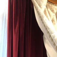 دکوری (کناره) پرده درجه یک|پرده، رانر، رومیزی|تهران, سازمان برنامه شمالی|دیوار