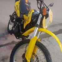 موتور تریل ۲۵۰ سالم مدارک کامل پلاک ملی استارتی|موتورسیکلت|ساوه, |دیوار