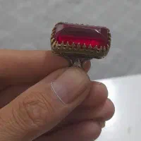 انگشتر نقره عقیق قرمز