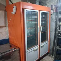 یخچال مغازه دو درب