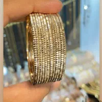 النگو طلا روس سایز 1 و دست ریز سایز 2