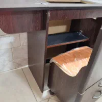 میز چرخ خیاطی مبله|لوازم خیاطی و بافتنی|کاشان, درب جوشقان|دیوار