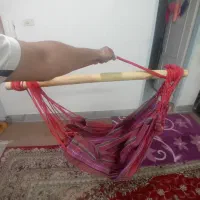 گهواره ننو سنتی(نعنی) نو نو سالم چوبی|اسباب و اثاث بچه|اصفهان, بوستان ناژوان|دیوار