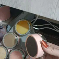 جا ادویه و بانکه حبوبات همراه ترازو|ظروف نگهدارنده، پلاستیکی، یک‌بارمصرف|محمدیه-قزوین, |دیوار