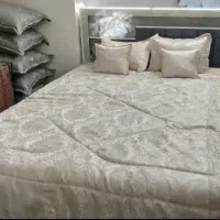 تخت خواب دونفره به همراه تشک
