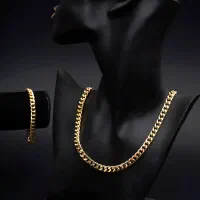 گردنبندو دستبند رنگ ثابت مردانه مدل Zoris|بدلیجات|بم, |دیوار