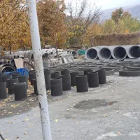 فروش قطعات سیمانی کول درتمام سایزها .لوله .تیرچه|عمدهفروشی|دینور, |دیوار