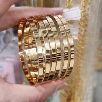 النگو آینه ای زنانه جنس استیل براق