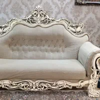 مبل 8نفره نسکافه ای تمیز|مبلمان خانگی و میز عسلی|مشهد, چهارچشمه|دیوار