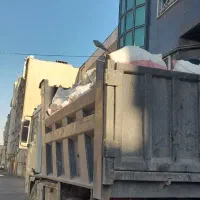حمل نخاله خاک خاکبرداری بابکت خاور بادسان کارگر