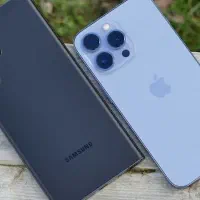 موبایل آیفون و سامسونگ