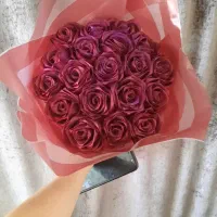 گل های روبانی|گل مصنوعی|کرمان, |دیوار