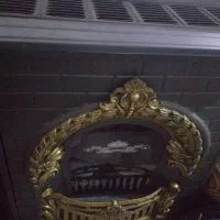 ۲عدد پرده پذیرایی .بخاری گازی شومینه ای|پرده، رانر، رومیزی|پاکدشت, پاکدشت (مامازند)|دیوار