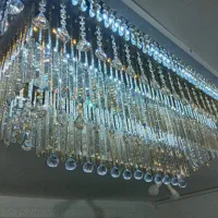 ساخت لوستر های مستطیل با ابعاد متفاوت|لوستر و چراغ آویز|شهرکرد, |دیوار