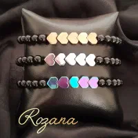 دستبند اونیکس و حدید