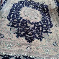 فرش ۹ متری ماشینی سرمه ایی|فرش|رشت, پارک شهر|دیوار