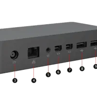 شارژ و داک سرفیس PD9 یا Surface Dock 1661|قطعات و لوازم جانبی رایانه|اراک, |دیوار