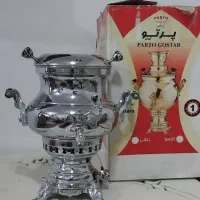 سماور گازی 6 لیتری همراه سینی