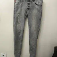 شلوار کتان سرمه ای نوی نو و شلوار لی کارکرده تمیز|لباس|ری, هاشمآباد|دیوار